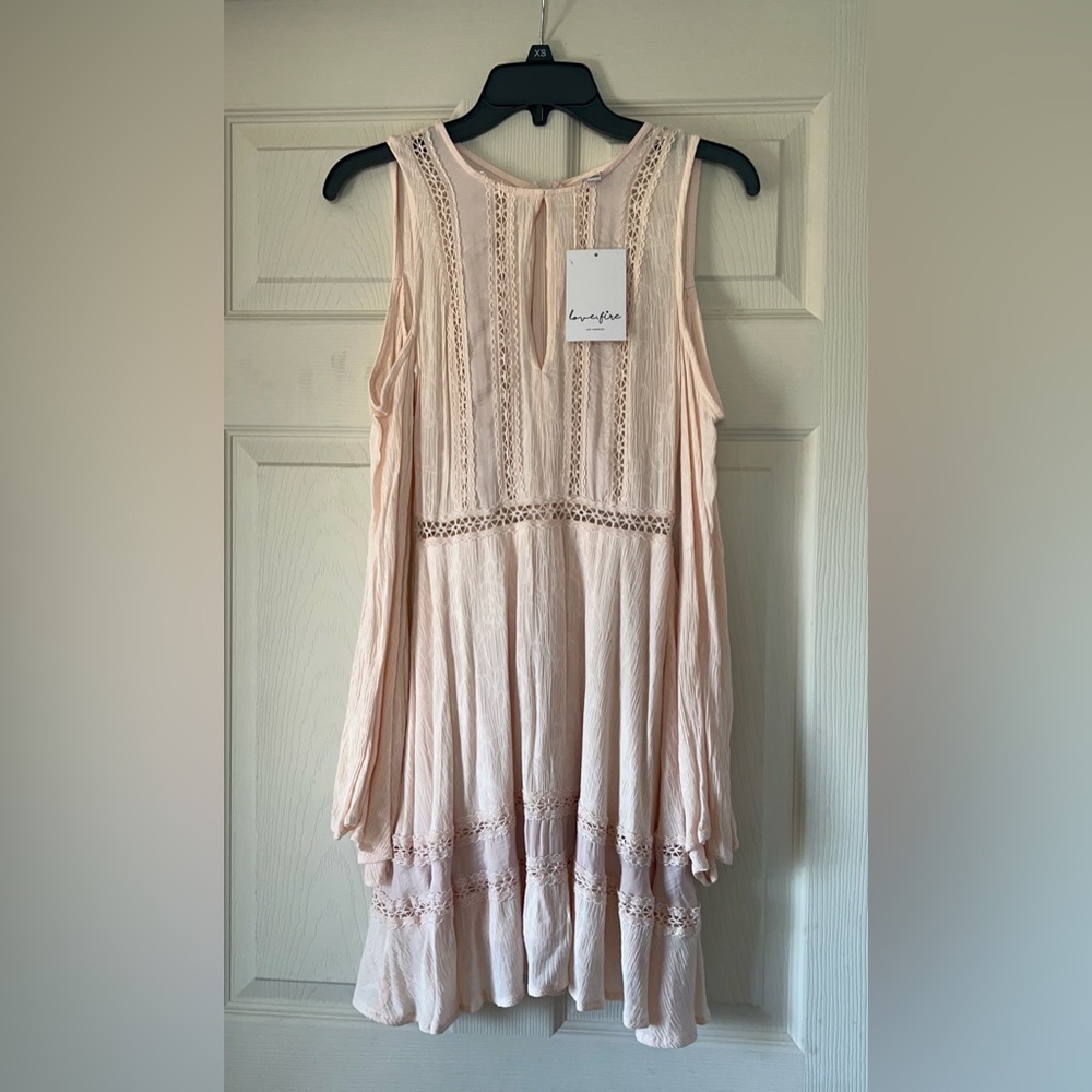 NEW XS Peach Blush Dress